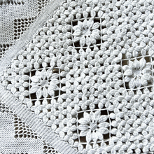 Load image into Gallery viewer, Manual Bobbin Tray Cloth antique lace 27x39cm single piece 