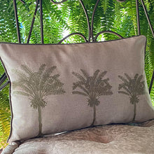 Load image into Gallery viewer, Palm Trees Cushion Cover (without filling)