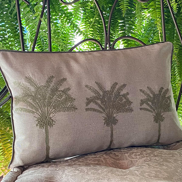 Palm Trees Cushion Cover (without filling)