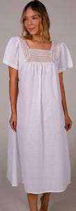 100% cotton Dentelle nightgown
