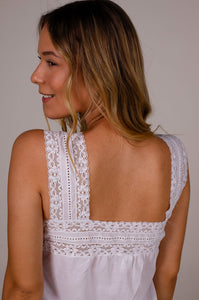 100% cotton Rococo nightgown