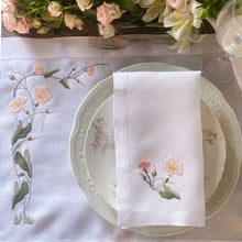 Load image into Gallery viewer, 100% linen Fleur du Jour placemat with napkin 