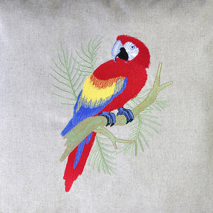 Macaw Cushion Cover 45x45cm (without filling)