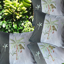 Load image into Gallery viewer, Natural green-beige Banana Tree Cushion Cover 45x45cm