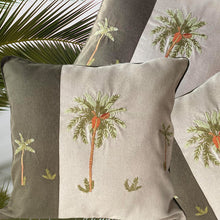 Load image into Gallery viewer, Buriti embroidered cushion cover 45x45cm