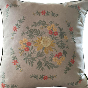Floral Garden Cushion Cover 45x45cm