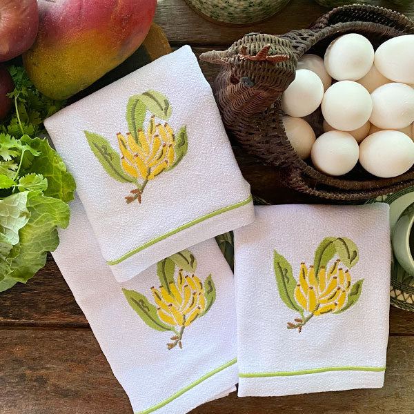 Dish Towel | 100% cotton Banana Cup - unit