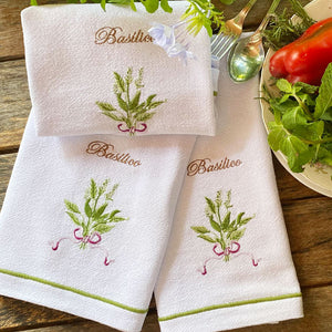 Dish Towel | Basilic Cup 100% cotton - unit