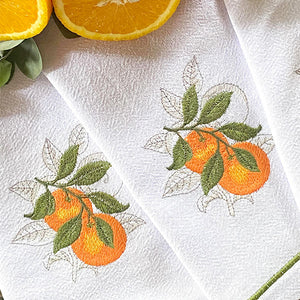 Dish Towel | Orange Cup 100% cotton - unit