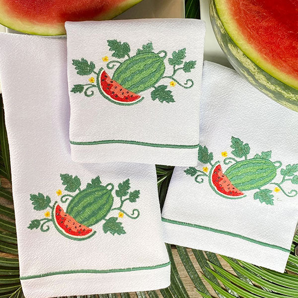 Dish Towel | 100% cotton Watermelon Cup - unit