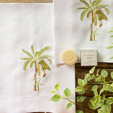 Load image into Gallery viewer, Tropical Banana Towel 100% linen