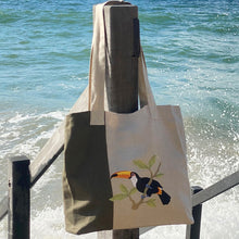 Load image into Gallery viewer, Embroidered Tropical Tucano Bag