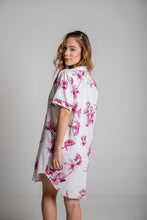 Load image into Gallery viewer, Rose Floral Chemise P - M - L 100% Cotton