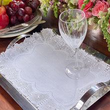 Load image into Gallery viewer, Renaissance Tray Cloth manual lace 30x42cm 