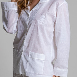 Embroidered Monogram Pajamas S - M - L - XL