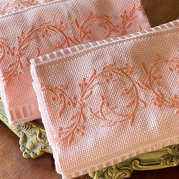 Arabesco Guest Towel embroidered 100% cotton 30x50cm unit